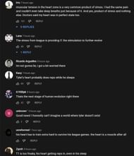 Fans in the YouTube comments section provide their take on the streamer's health update (Image via Daily Tyler1 Clips/YouTube)